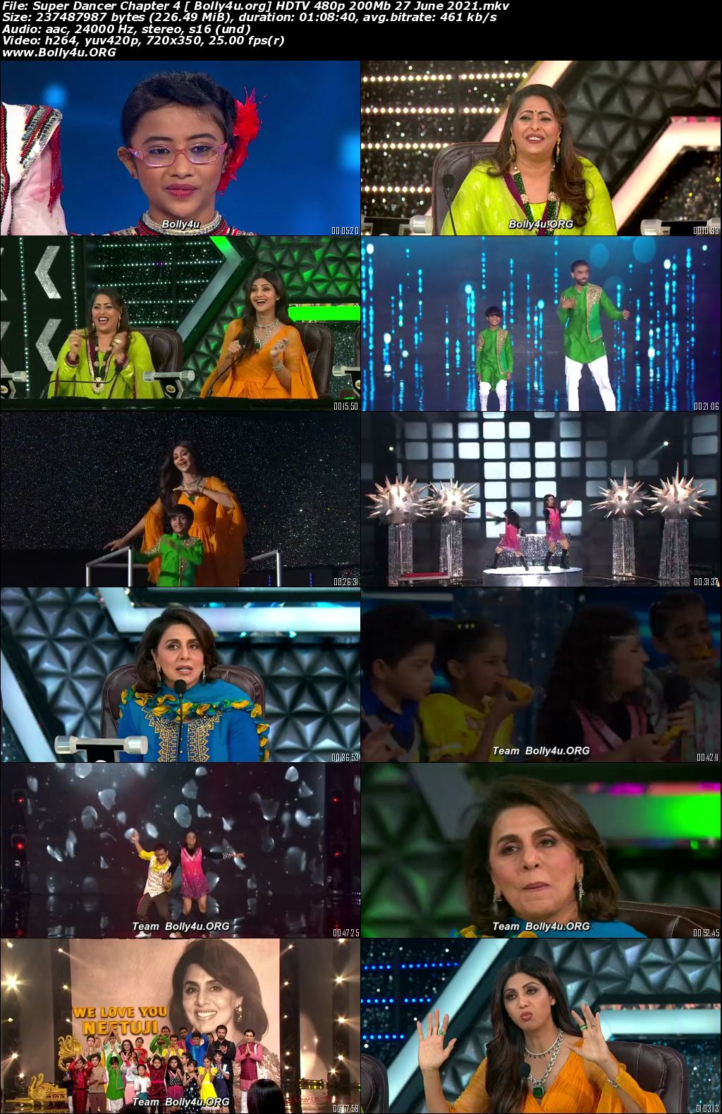 Super Dancer Chapter 4 HDTV 480p 200Mb 27 June 2021 Download