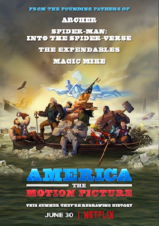 America The Motion Picture 2021 WEB-DL 350Mb Hindi Dual Audio 480p Watch Online Full Movie Download bolly4u