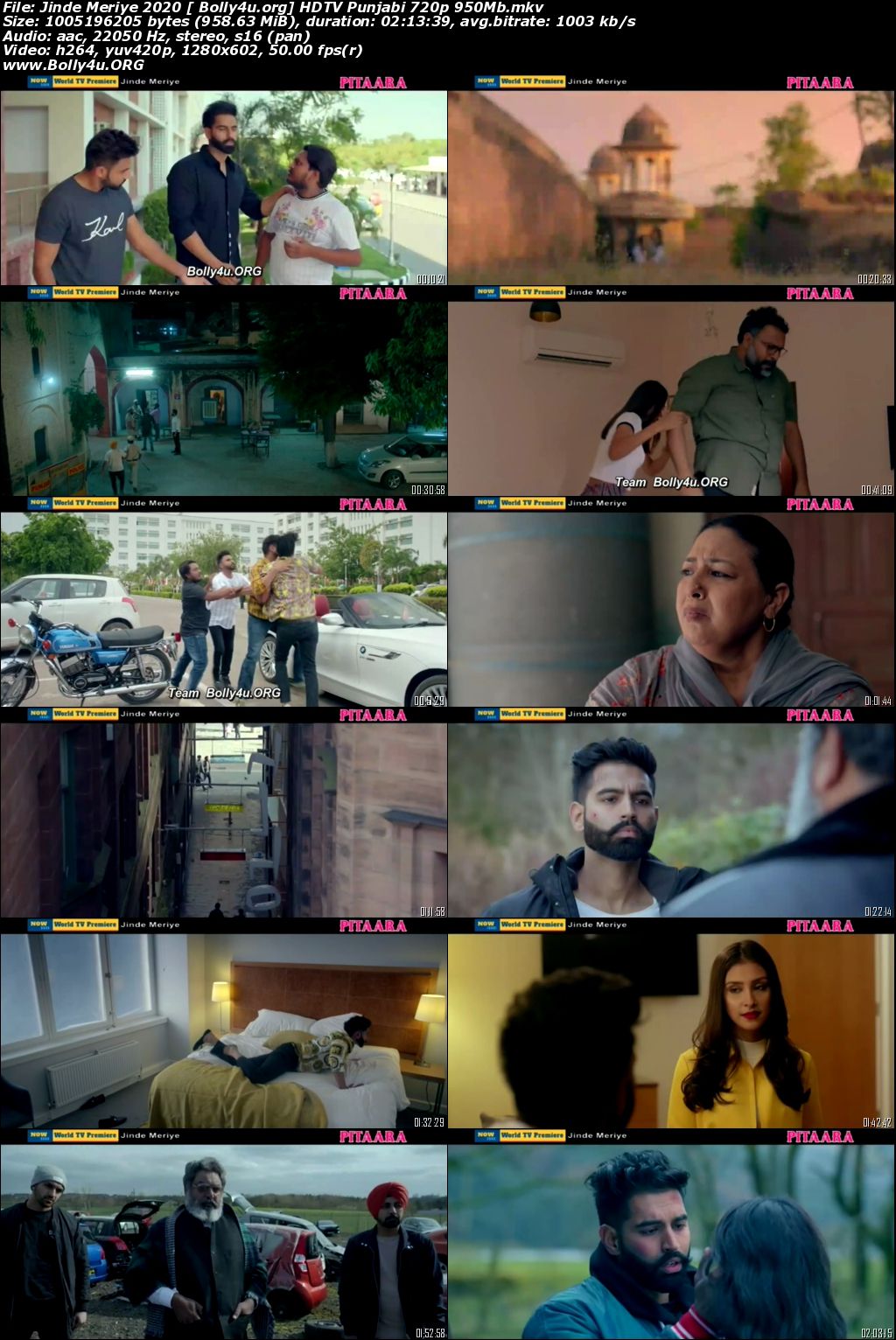 Jinde Meriye 2020 HDTV 400MB Punjabi Movie Download 480p
