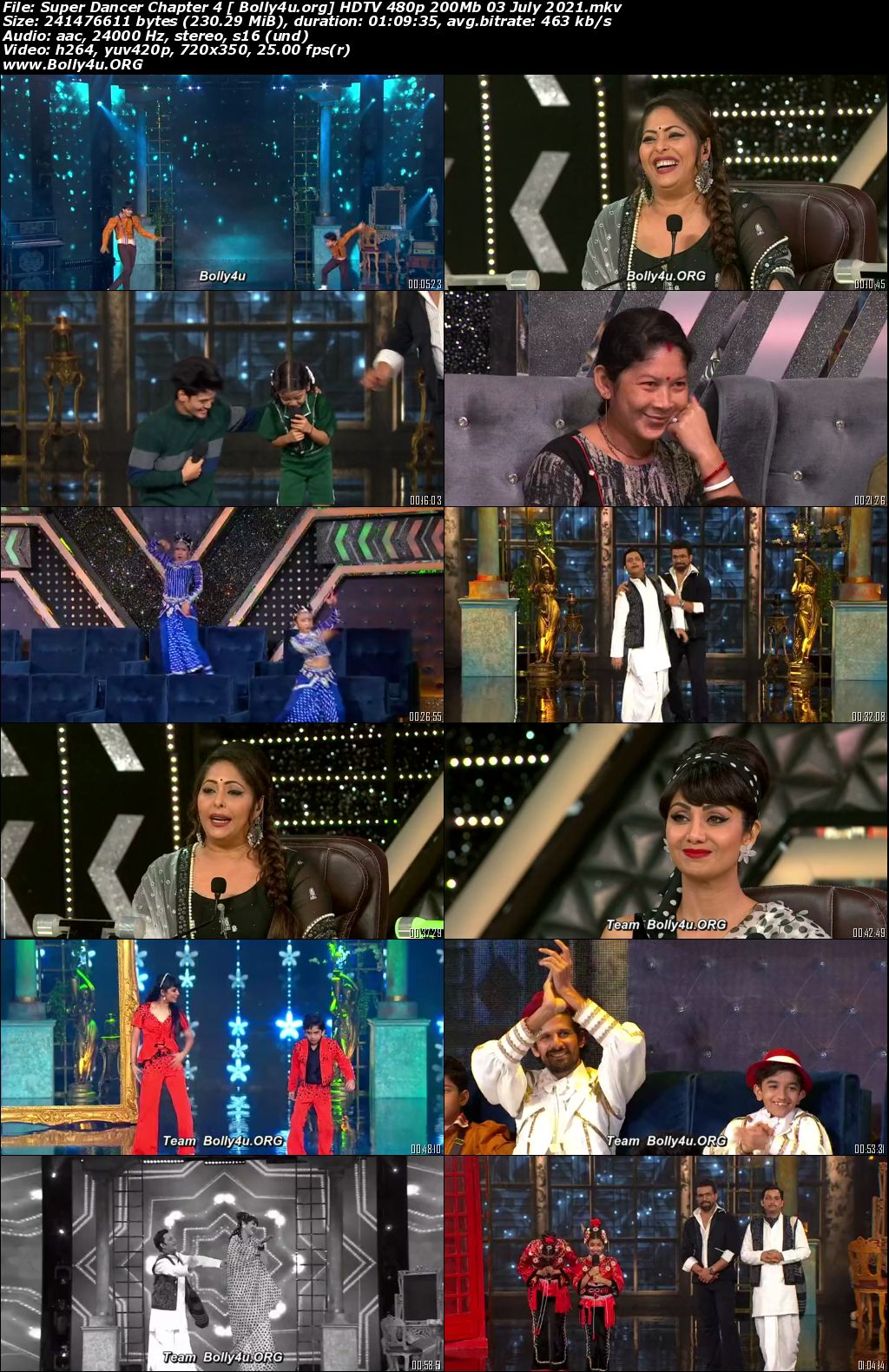 Super Dancer Chapter 4 HDTV 480p 200Mb 03 July 2021 Download