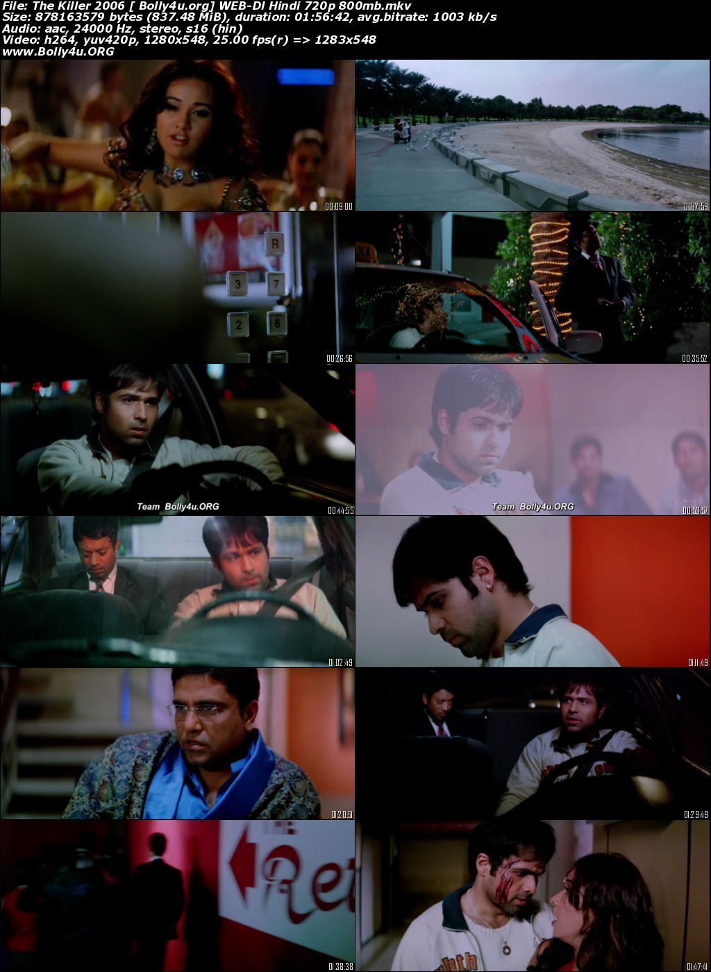 The Killer 2006 WEB-DL 800Mb Hindi Movie Download 720p Download