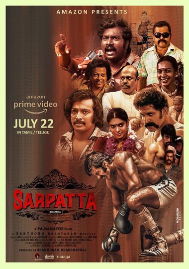Sarpatta Parambarai (2021) WEB-DL [Tamil DD5.1] 1080p 720p & 480p [English-Subtitles] x264 HD | Full Movie