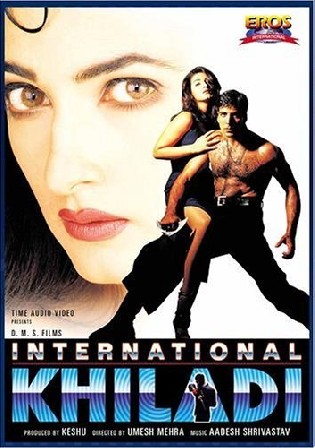 International Khiladi 1999 DVDRip 1.2GB Hindi Movie Download 720p Watch Online Free bolly4u