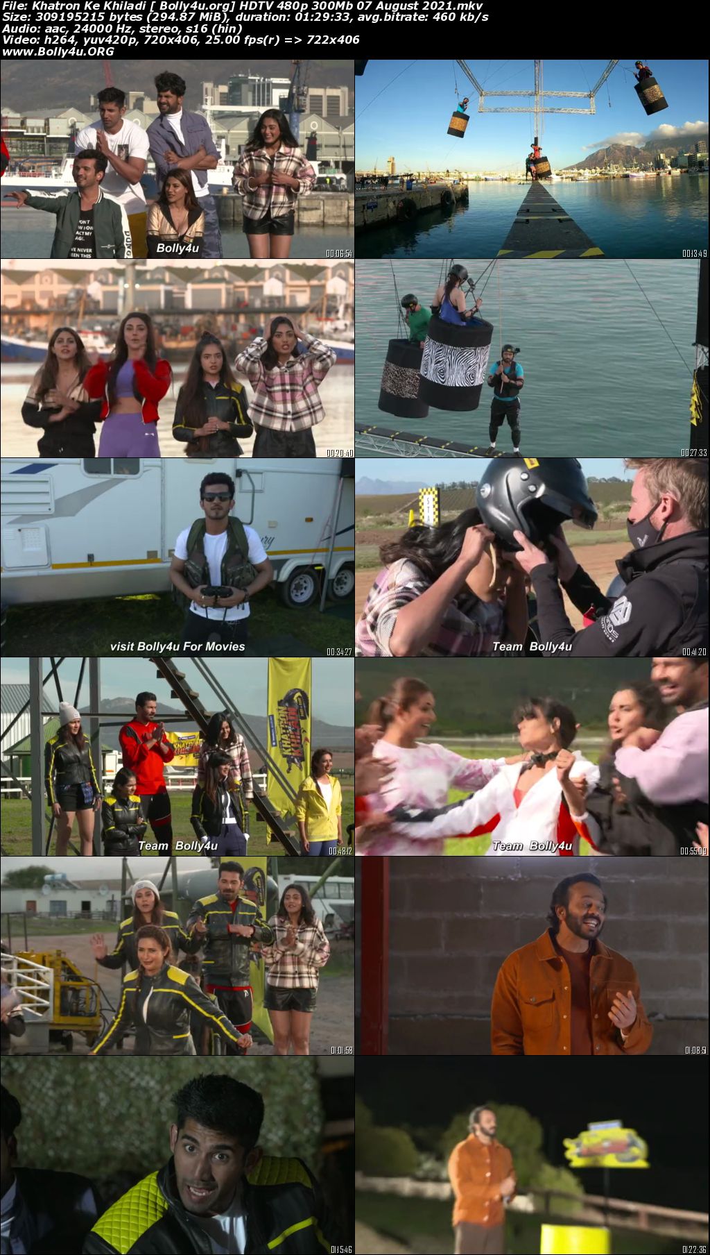 Khatron Ke Khiladi HDTV 480p 300Mb 07 August 2021 Download