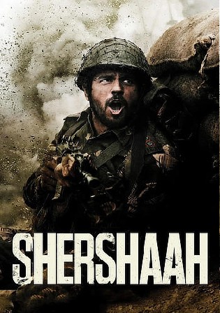Shershaah 2021 WEB-DL 400Mb Hindi Movie Download 480p Watch Online Free bolly4u