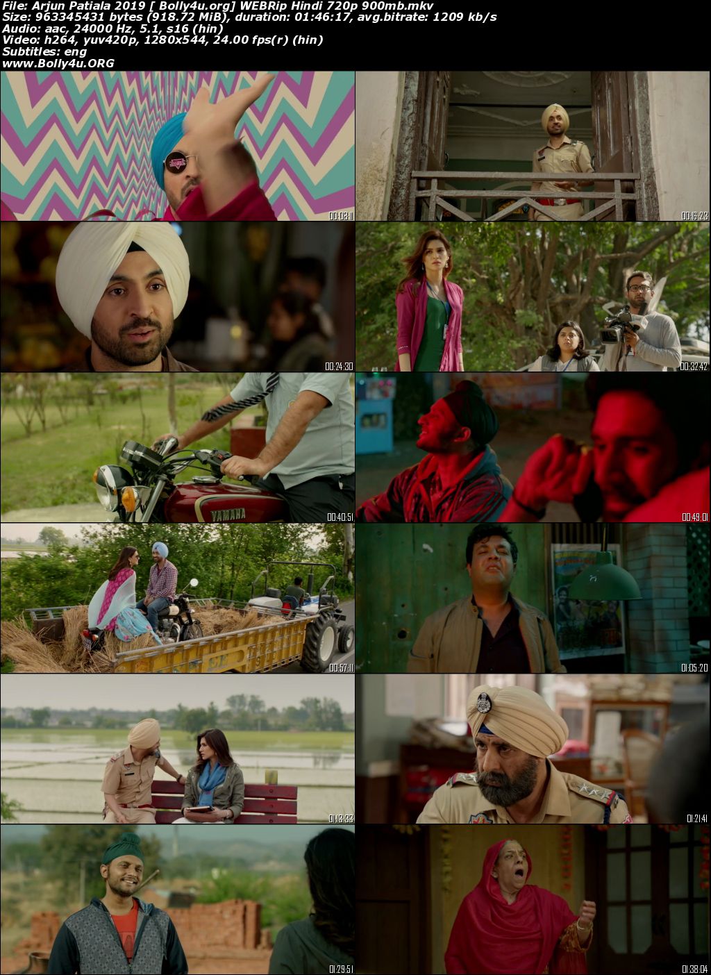 Arjun Patiala 2019 WEB-DL 900MB Full Hindi Movie Download 720p