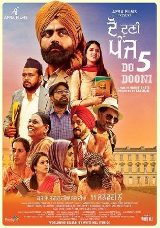 Do Dooni Panj 2019 HDTV 400Mb Punjabi Movie Download 480p