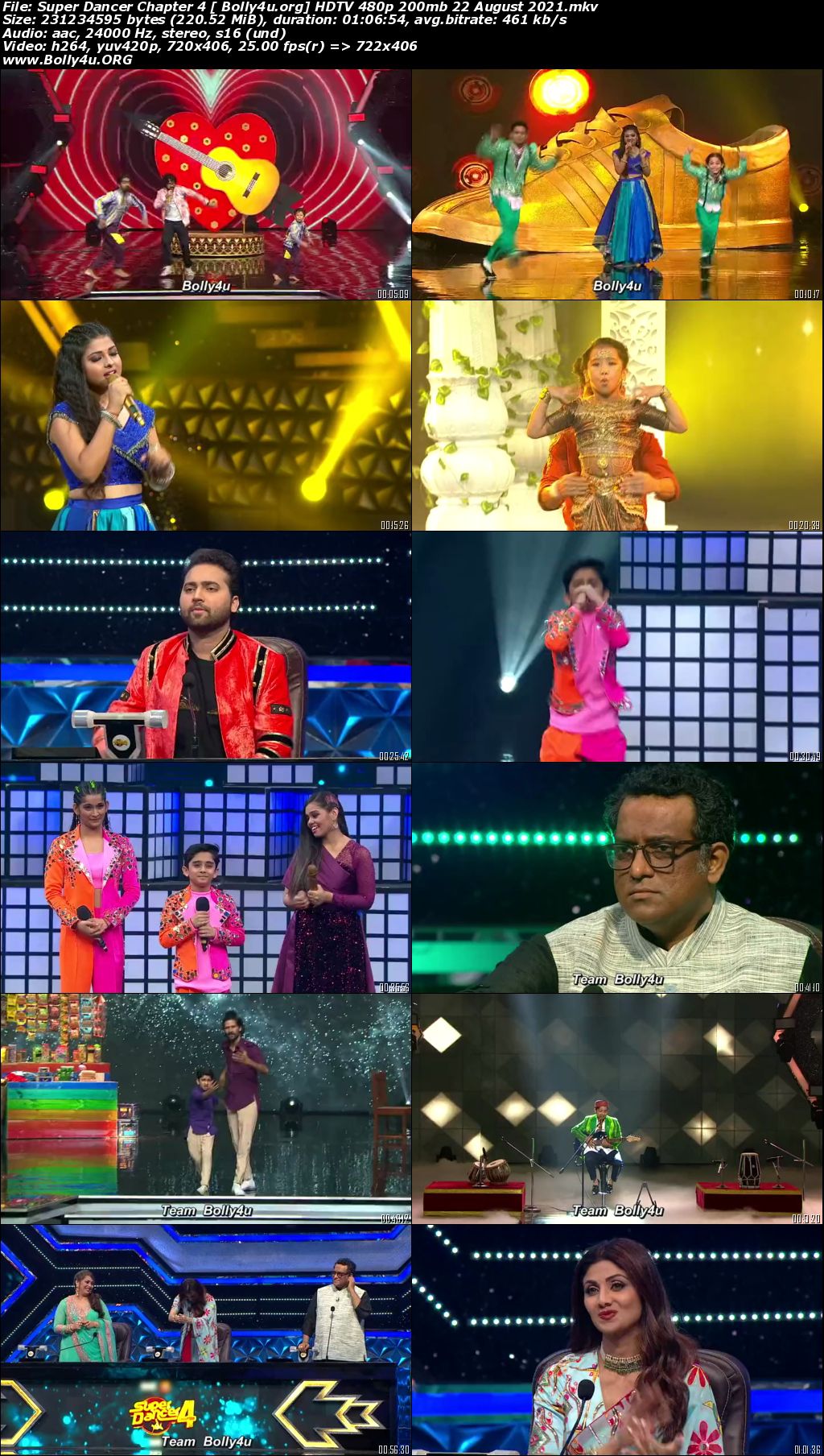 Super Dancer Chapter 4 HDTV 480p 200mb 22 August 2021 Download