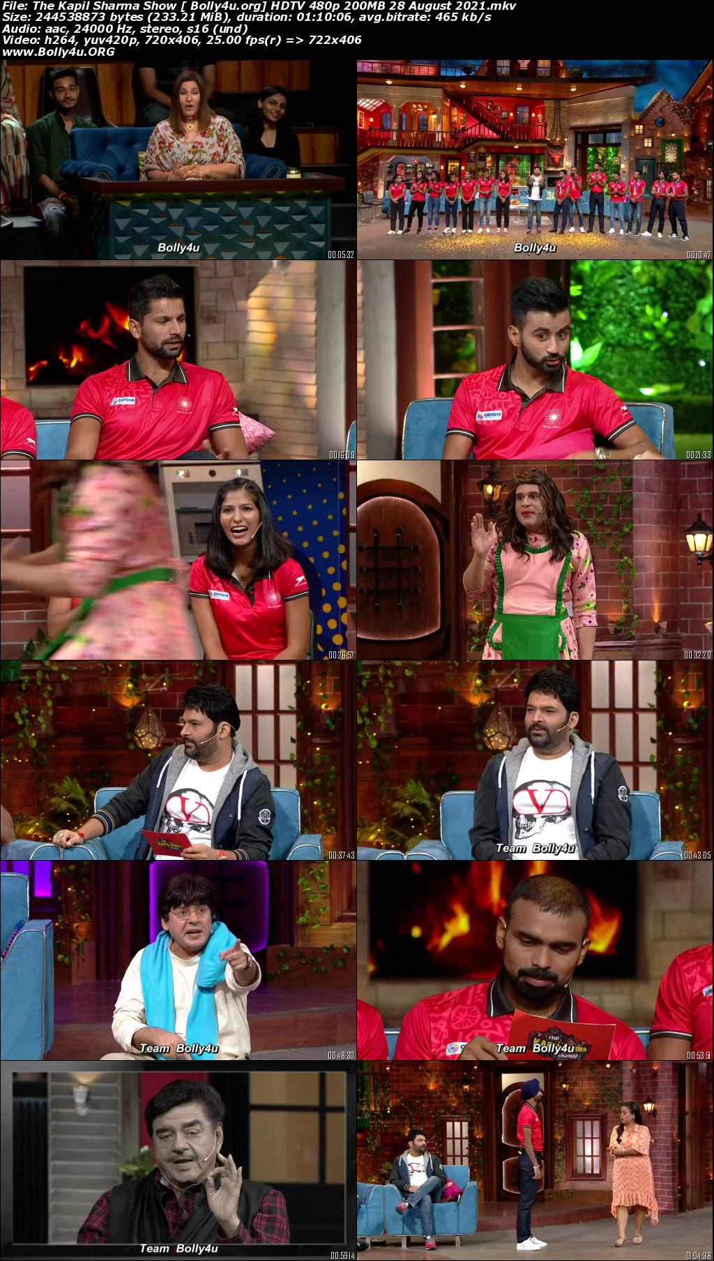 The Kapil Sharma Show HDTV 480p 200MB 28 August 2021 Download