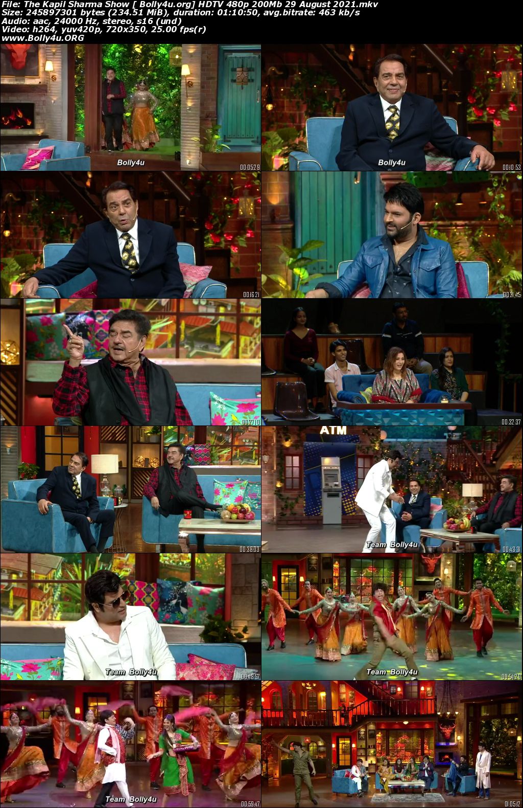 The Kapil Sharma Show HDTV 480p 200MB 29 August 2021 Download