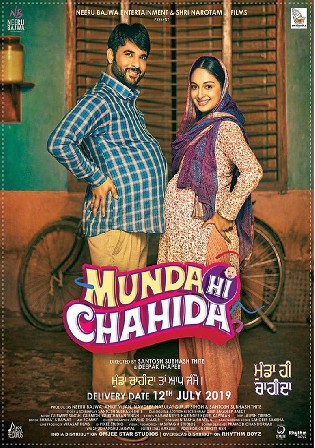 Munda Hi Chahida 2019 WEB-DL 400MB Punjabi Movie Download 480p