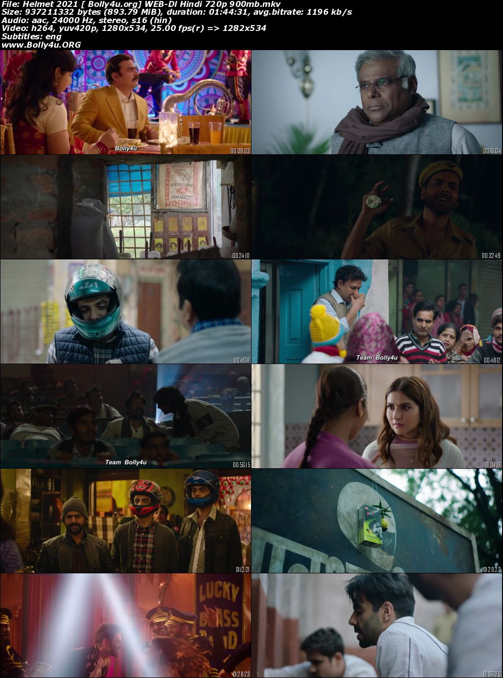 Helmet 2021 WEB-DL 900Mb Hindi Movie Download 720p
