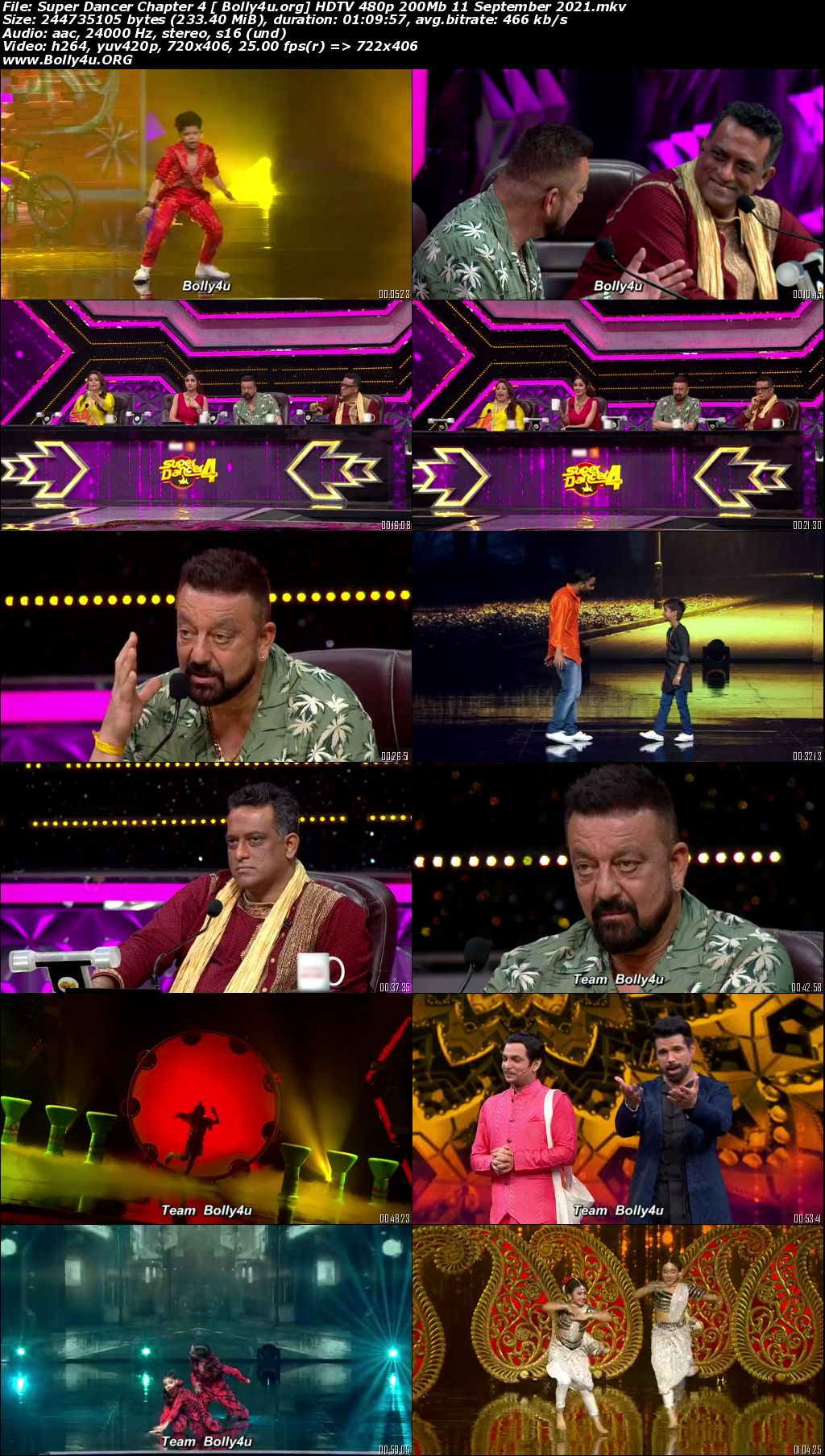 Super Dancer Chapter 4 HDTV 480p 200Mb 11 September 2021 Download