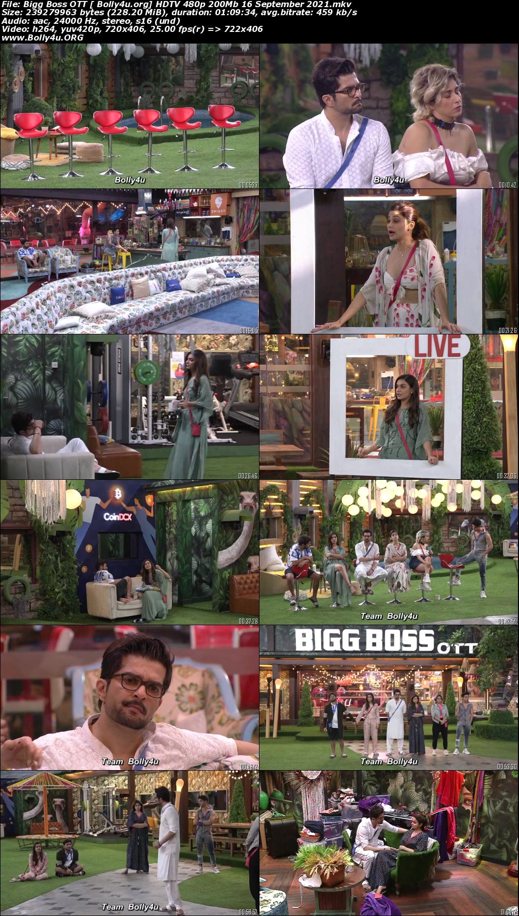 Bigg Boss OTT HDTV 480p 200Mb 16 September 2021 Download