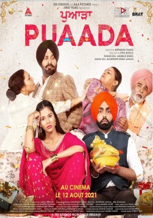 Puaada 2021 WEB-DL 850Mb Punjabi Movie Download 720p Watch online Free bolly4u