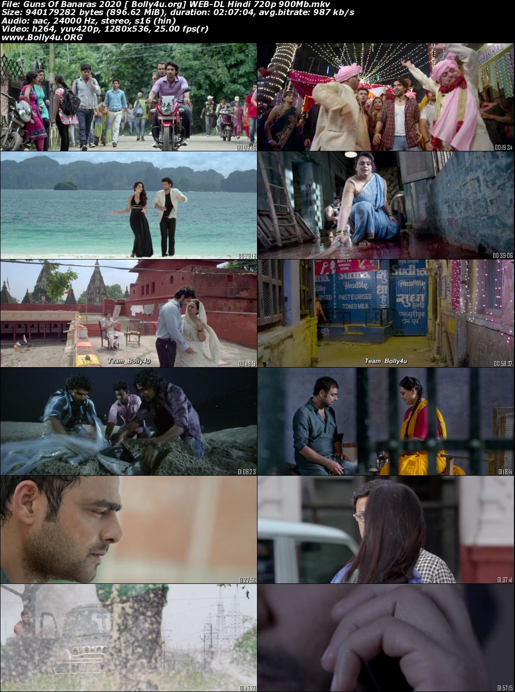 Guns Of Banaras 2020 WEB-DL 300Mb Hindi Movie Download 480p