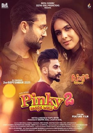 Pinky Moge Wali 2 2021 WEB-DL 400MB Punjabi Movie Download 480p Watch Online Free bolly4u