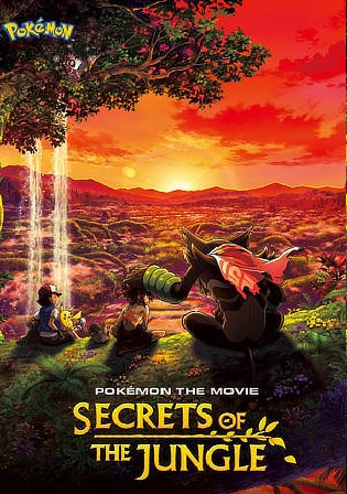 Pokemon the Movie Secrets of the Jungle 2021 WEB-DL 300Mb Hindi Dual Audio 480p