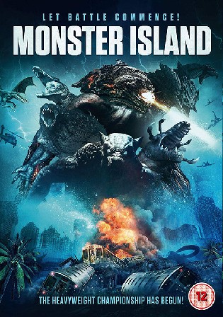 Monster Island 2019 BluRay 300Mb Hindi Dual Audio 480p