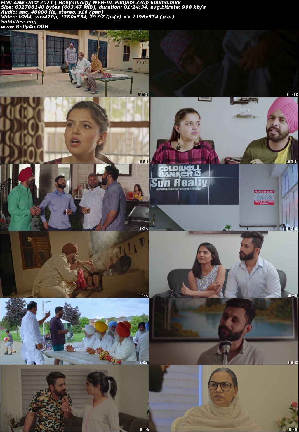 Aawa Ooot 2021 WEB-DL 600Mb Punjabi Movie Download 720p