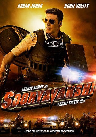 Sooryavanshi 2021 Pre DVDRip 1GB Hindi Movie Download 720p