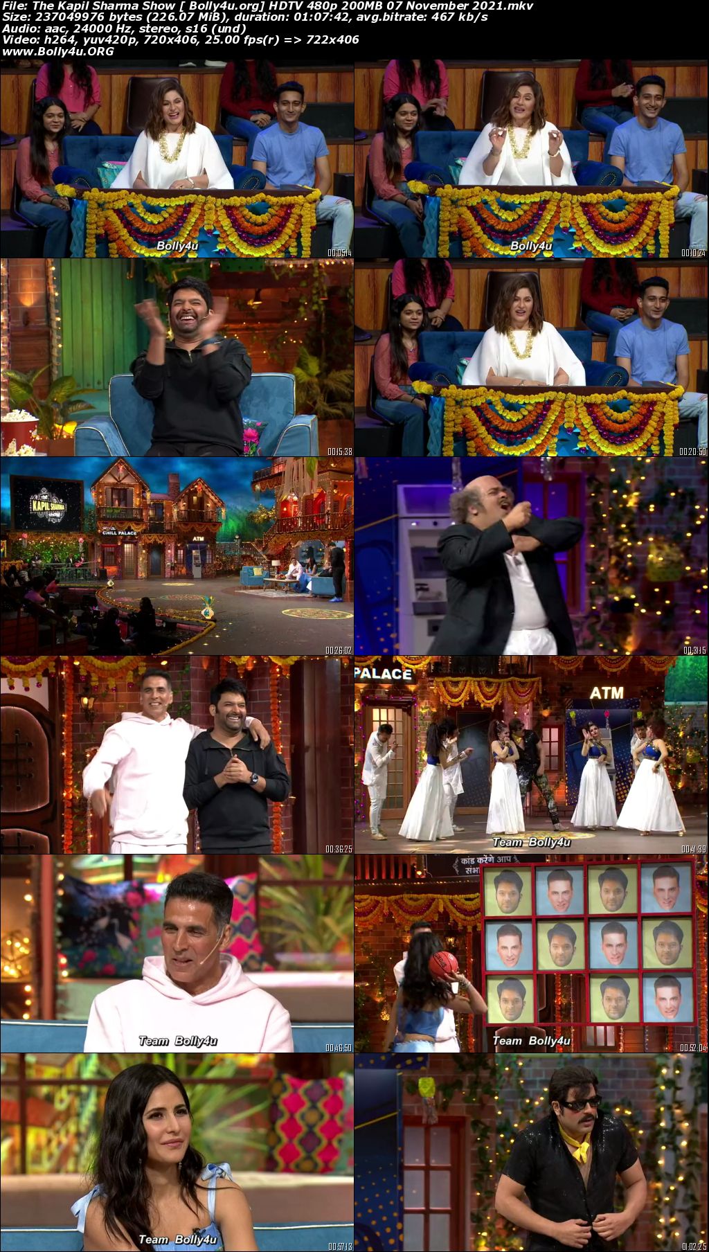 The Kapil Sharma Show HDTV 480p 200MB 07 November 2021 Download