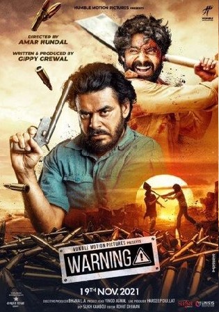 Warning 2021 Pre DVDRip 350MB Punjabi Movie Download 480p