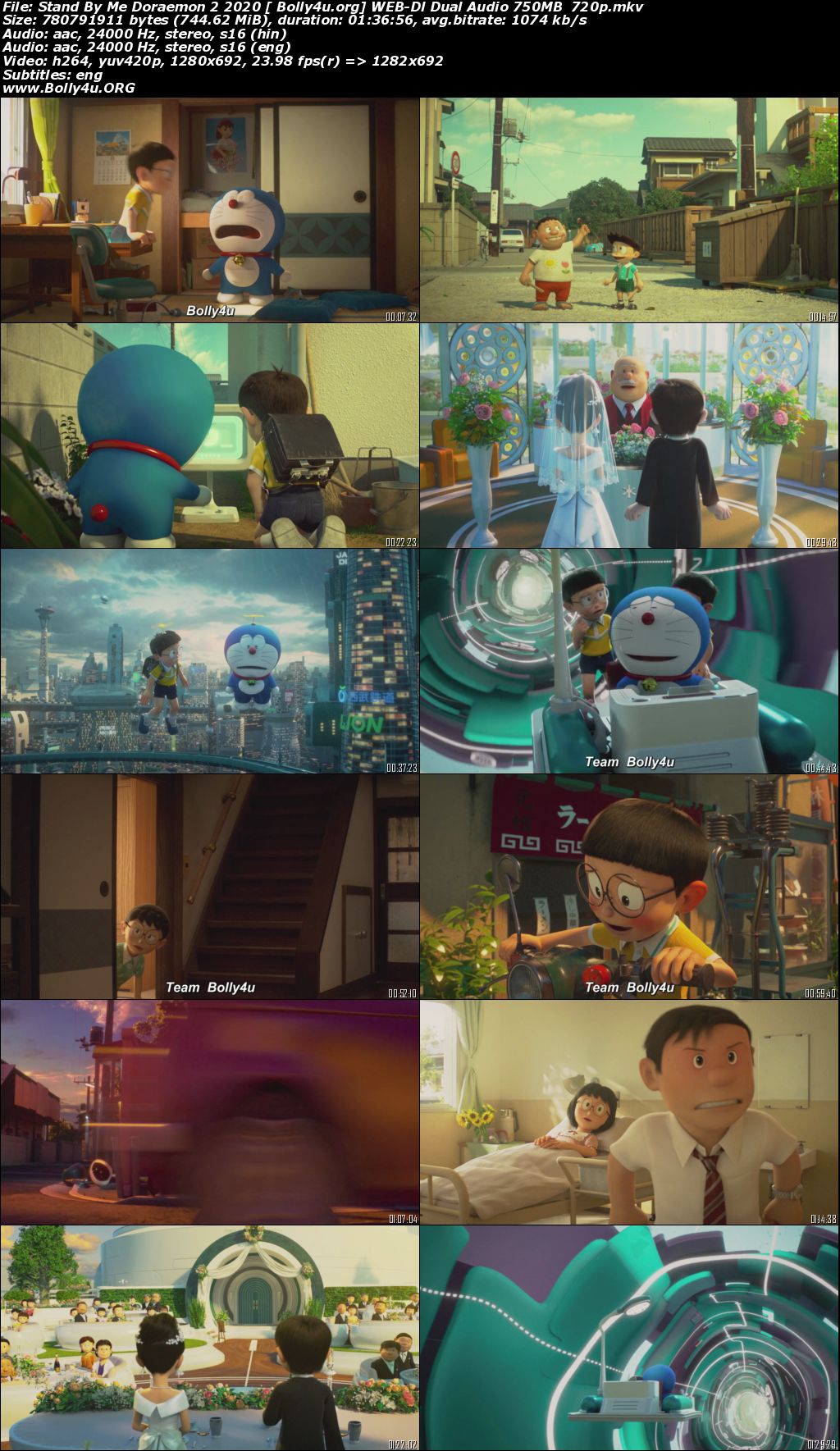 Stand By Me Doraemon 2 2020 WEB-DL 750MB Hindi Dual Audio 720p Download