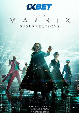 The Matrix Resurrections 2021 WEBRip 500MB Hindi CAM Dual Audio 480p
