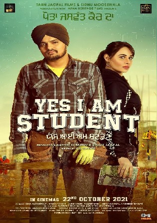 Yes I Am Student 2021 WEB-DL 400Mb Punjabi Movie Download 480p Watch Online Free bolly4u