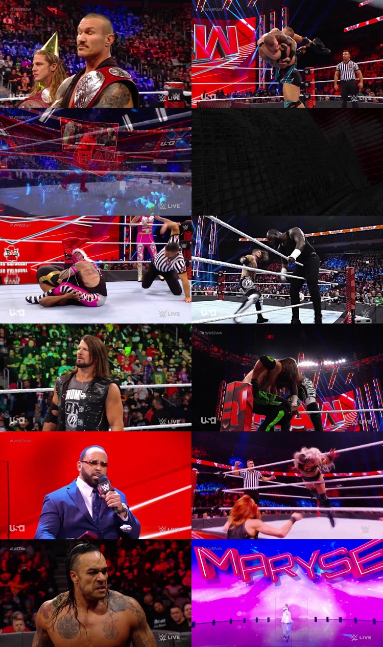 WWE Monday Night Raw 27th December 2021