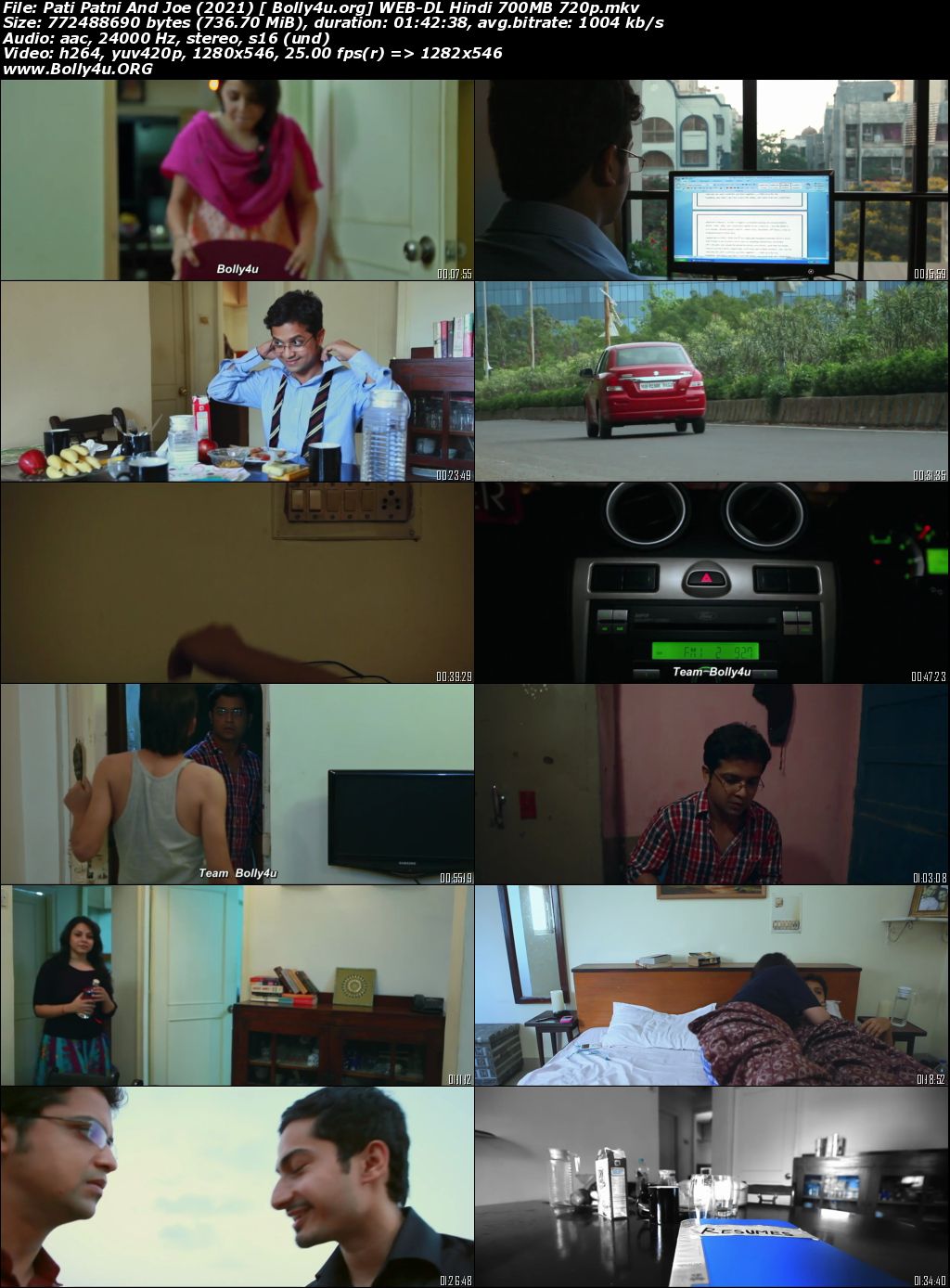 Pati Patni And Joe 2021 WEB-DL 300Mb Hindi Movie Download 480p