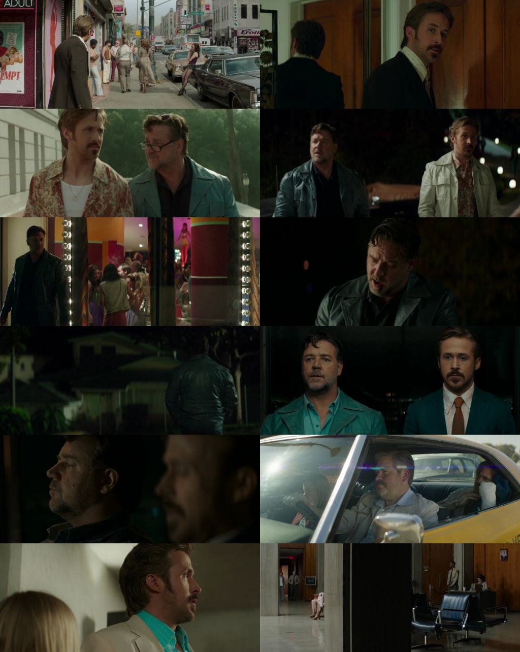 The Nice Guys 2016 720p BluRay Dual Audio Hindi ORG DD 2.0 English x264 AAC ESub By Full4Movies s