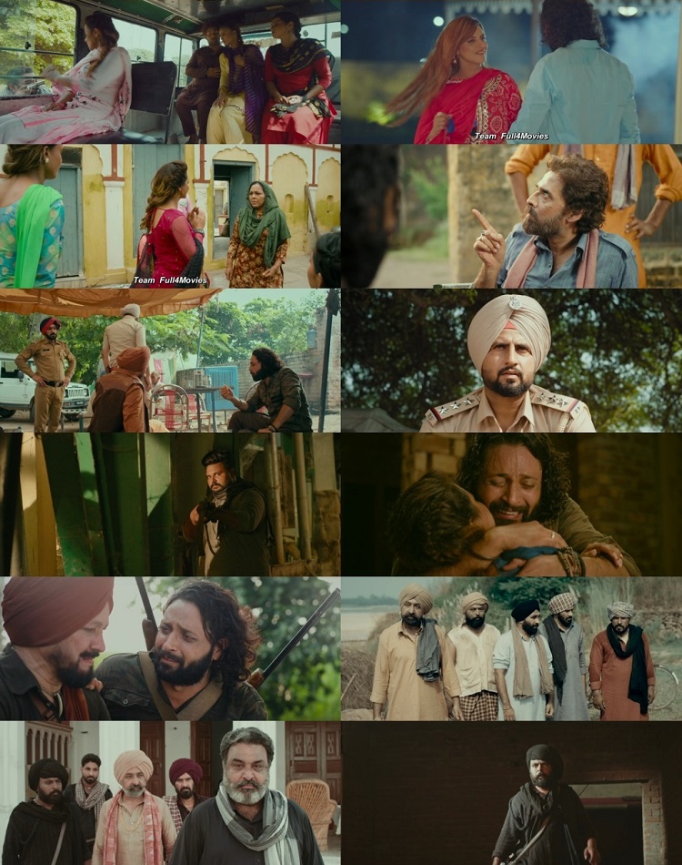 Ucha Pind 2022 1080p Punjabi True WEB HDRip x264 AAC DD 5.1 ESub By Full4Movies s