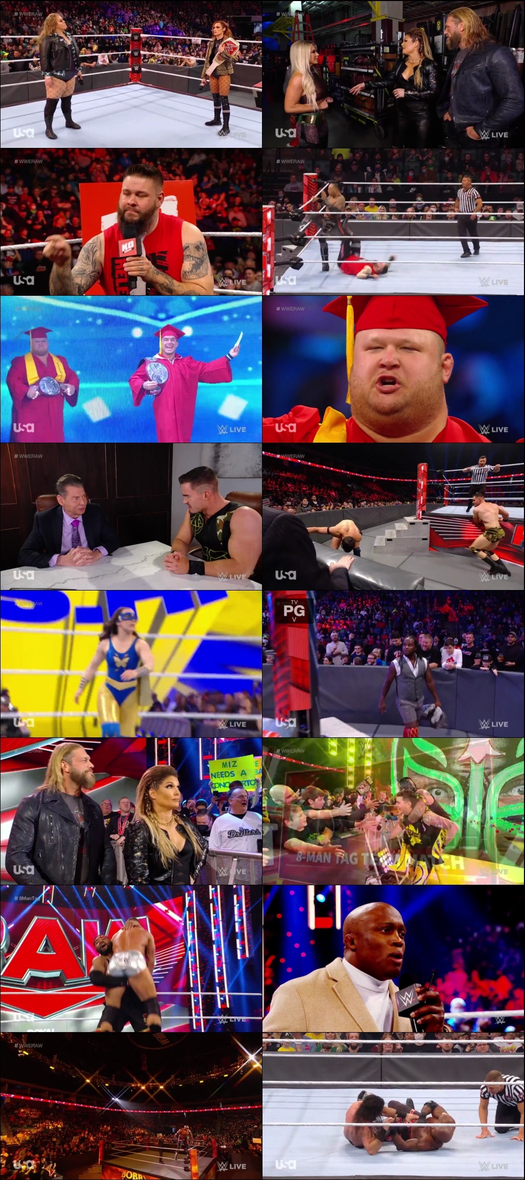 WWE Monday Night Raw 17th Janauary 2022 WWE Monday Night Raw 17th Janauary 2022
