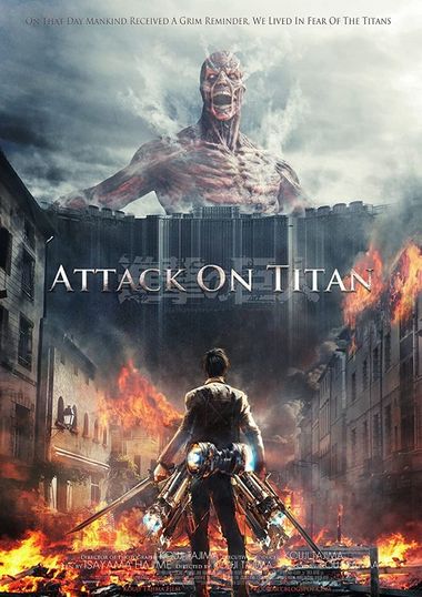 Attack on Titan Part 1 (2015) BluRay [Hindi DD2.0 & English] Dual Audio 720p & 480p x264 ESubs HD | Full Movie