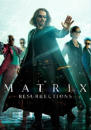 The Matrix Resurrections 2022 WEB-DL 500MB Hindi Dual Audio ORG 480p