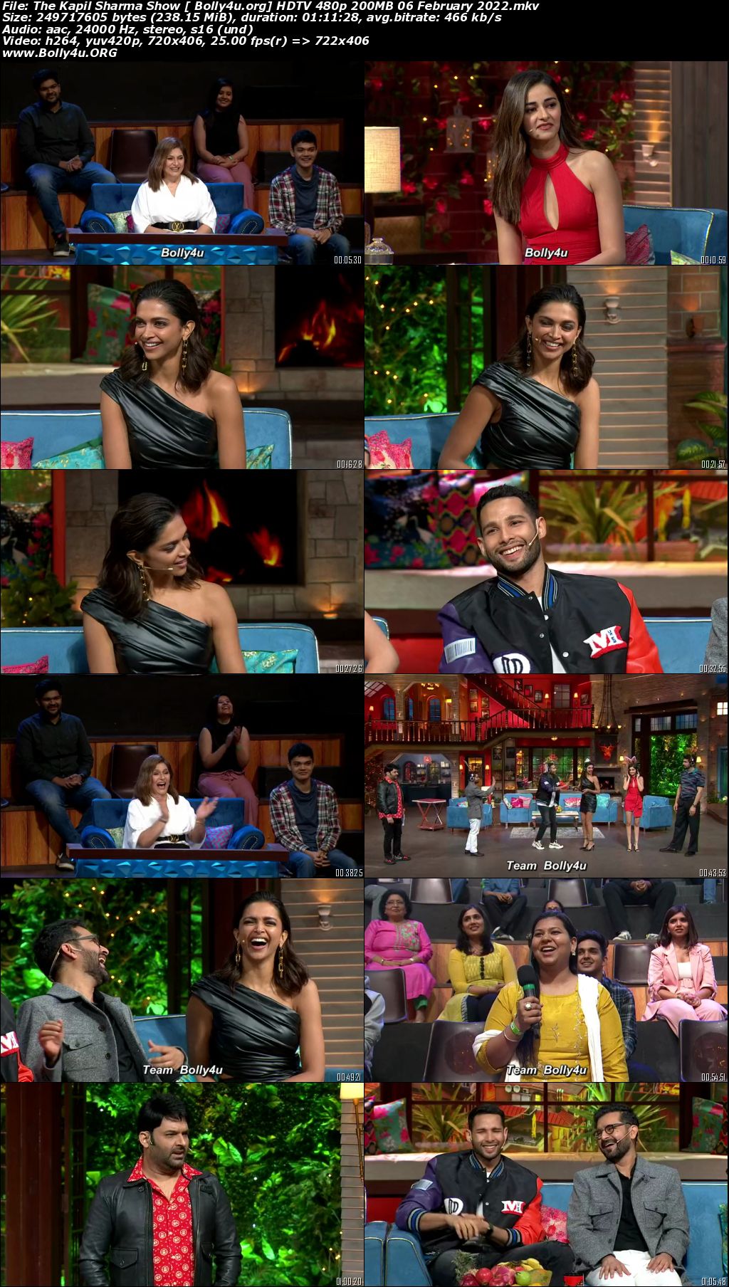 The Kapil Sharma Show HDTV 480p 200MB 06 February 2022 Download