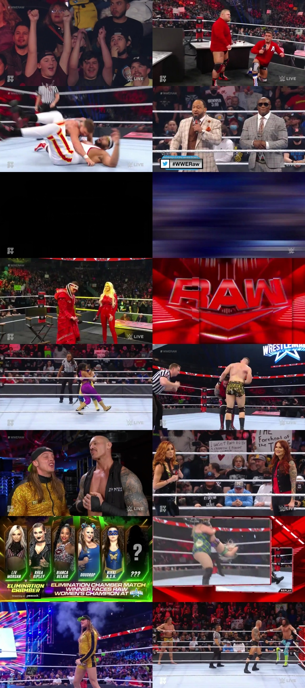 WWE Monday Night Raw 7th February 2022 WWE Monday Night Raw 7th February 2022