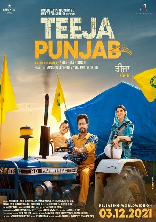 Teeja Punjab 2021 WEB-DL 400MB Punjabi Movie Download 480p