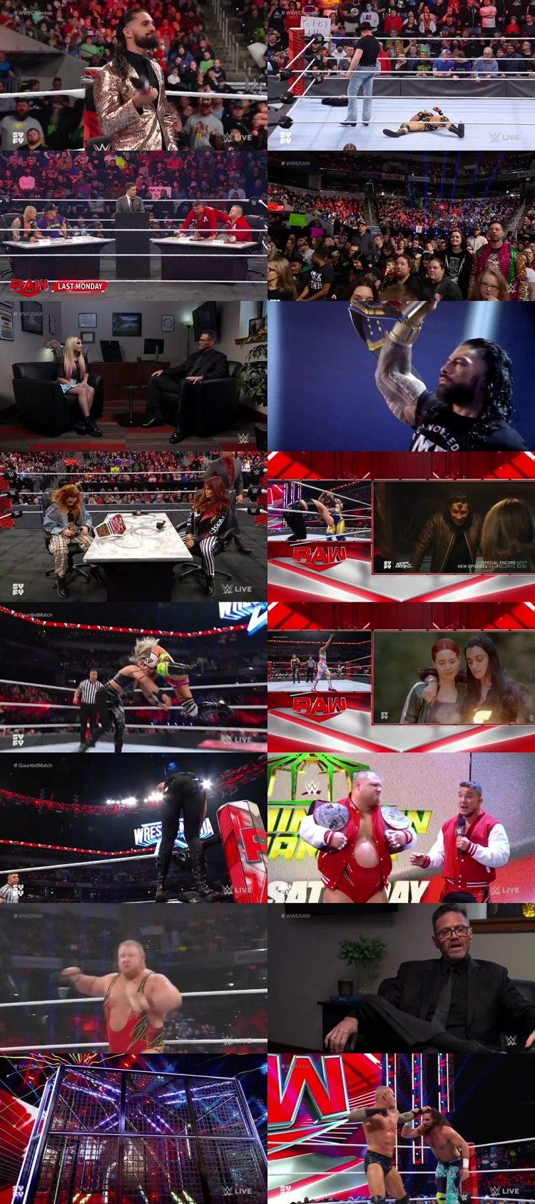 WWE Monday Night Raw 14th February 2022