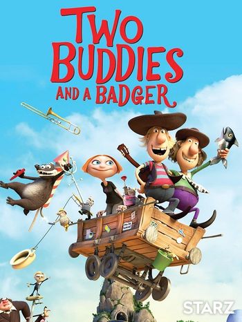 Two Buddies and a Badger The Great Big Beast 2022 English 720p 480p Web-DL x264