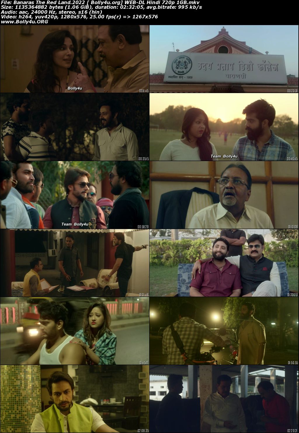 Banaras The Red Land 2022 WEB-DL Hindi Movie Download 720p 480p