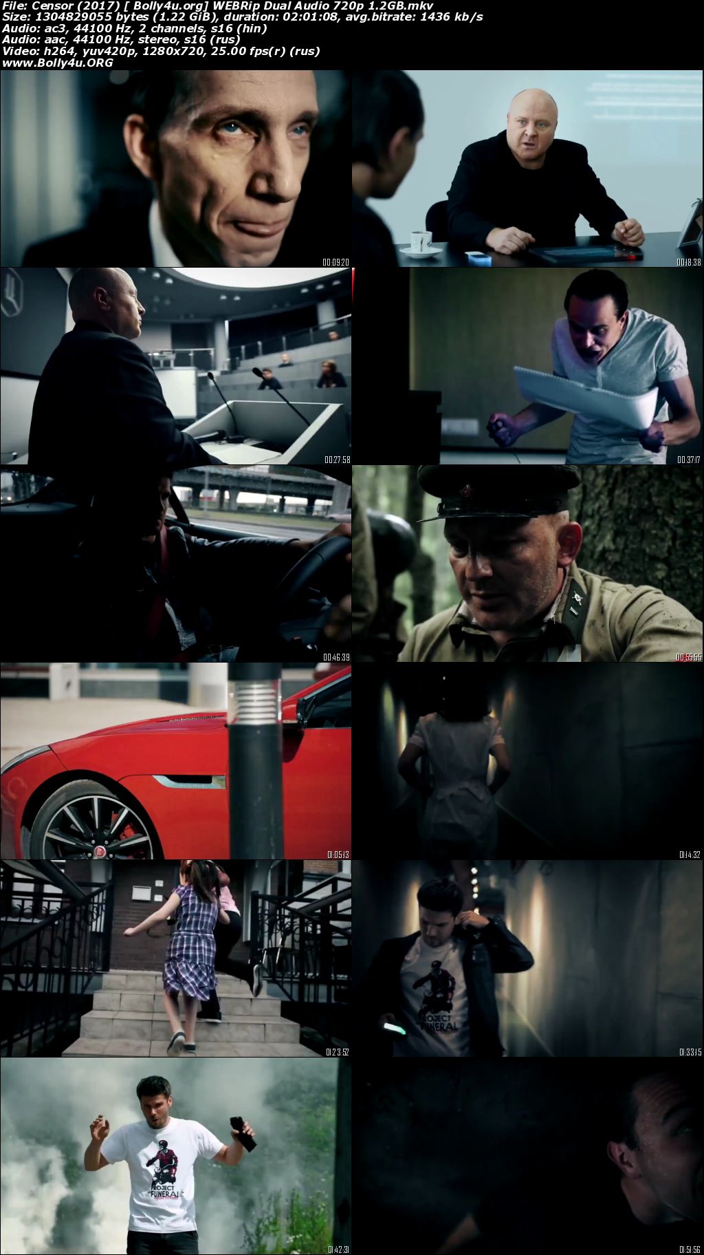 Censor 2017 WEBRip Hindi Dual Audio 720p 480p Download