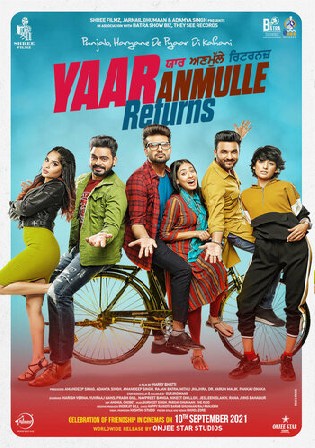 Yaar Anmulle Returns 2022 WEB-DL Punjabi Movie Download 720p 480p Watch Online Free bolly4u