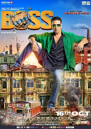 Boss 2013 DVDRip Hindi Movie Download 720p 480p Watch Online Free Bolly4u