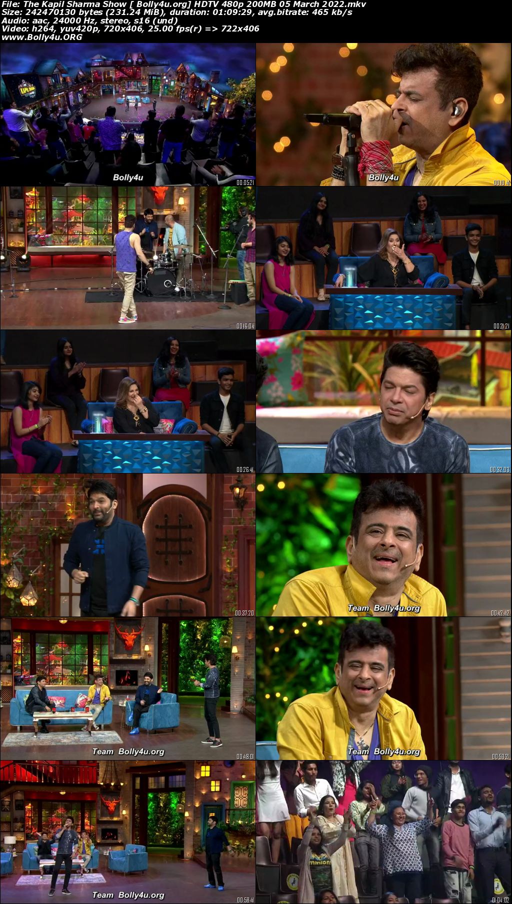 The Kapil Sharma Show HDTV 480p 200MB 05 March 2022 Download