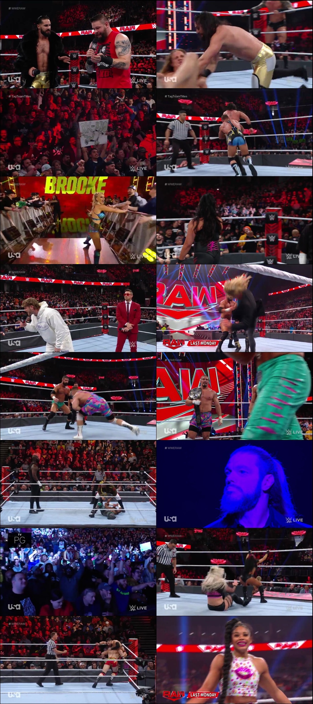 WWE Monday Night Raw 7th March 2022