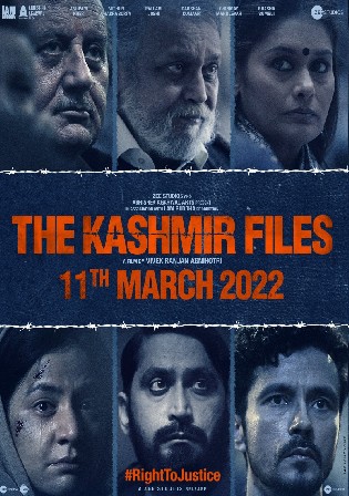 The Kashmir Files 2022 Pre DVDRip Hindi Movie Download 720p 480p