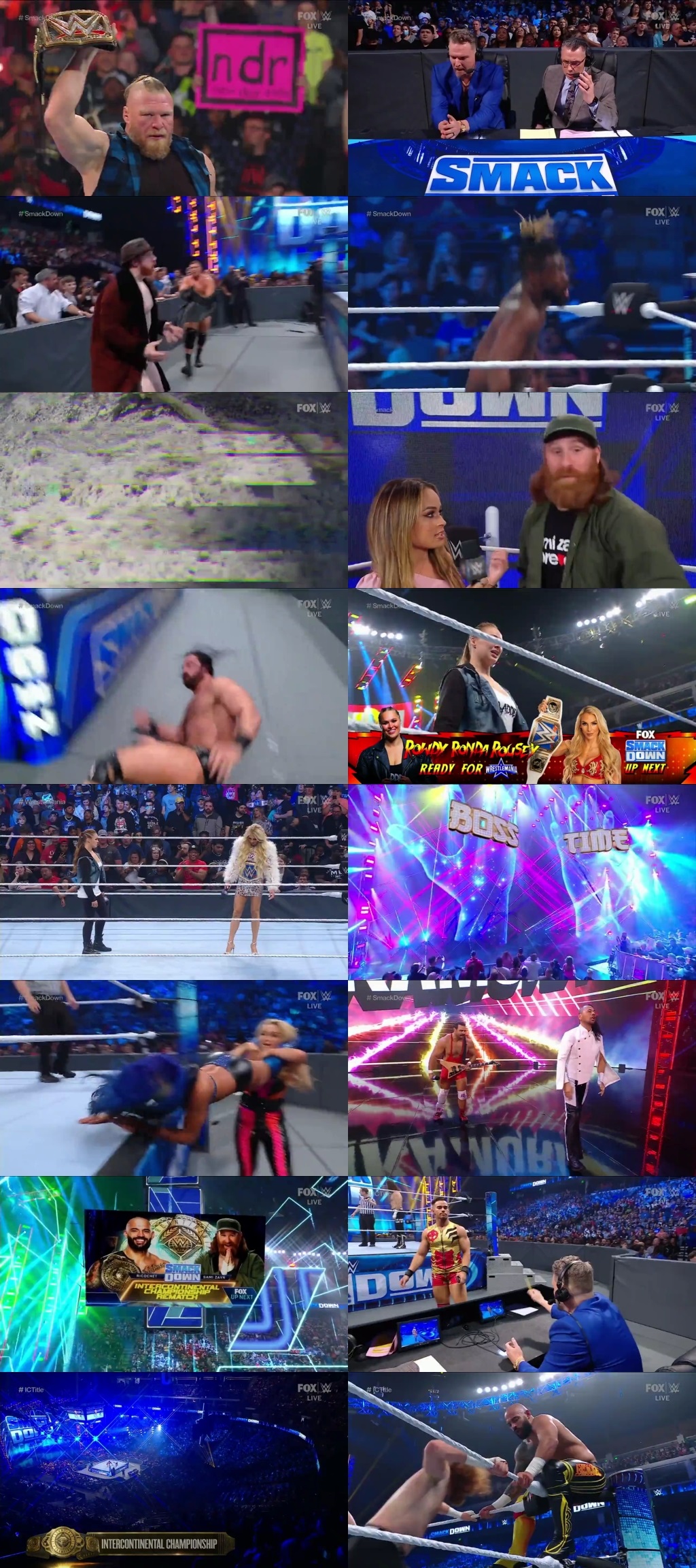 WWE Friday Night Smackdown 11th March 2022 WEBRip 480p